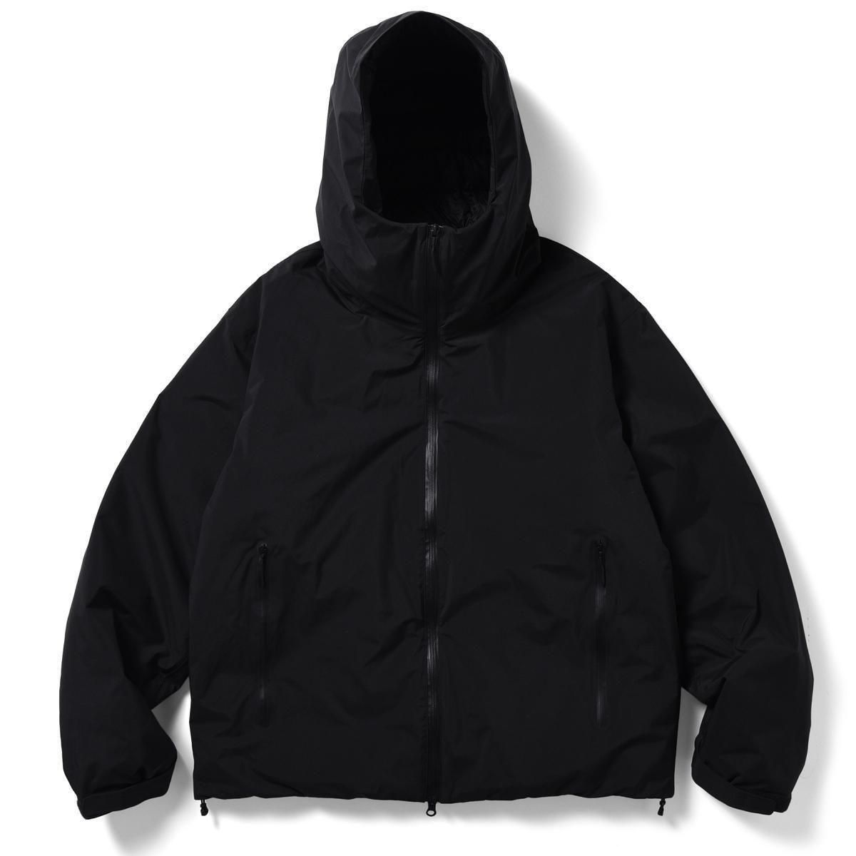 ES.1 <BR>3 LAYER DOWN HOODIE (BLACK)

