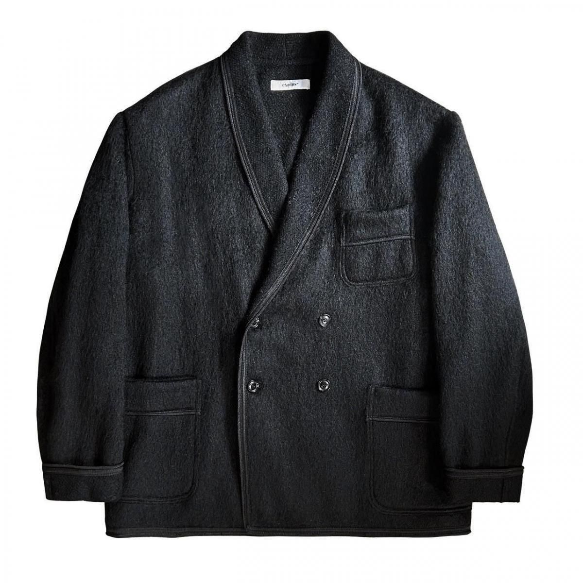 exodus brand<BR>SHAGGY DOUBLE SMOKING JACKET