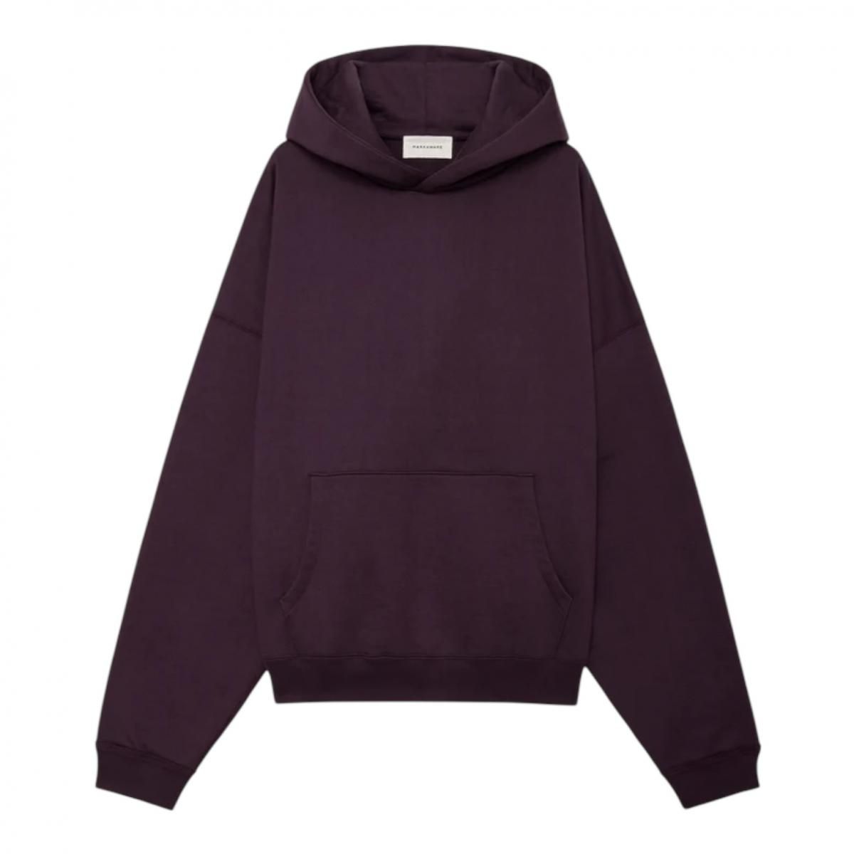 MARKAWARE <BR> HUGE SHORT PARKA (D.PURPLE)