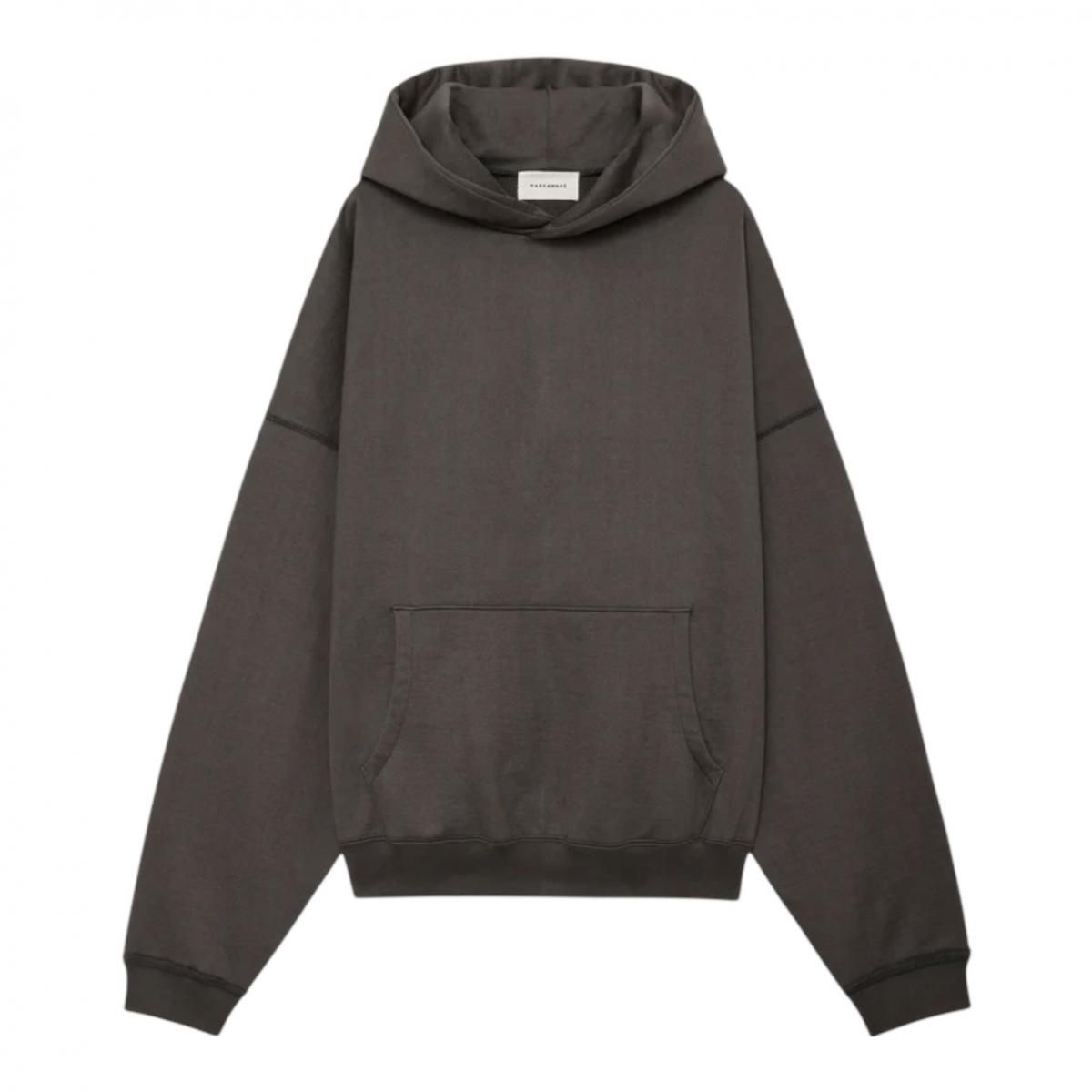 MARKAWARE <BR> HUGE SHORT PARKA (CHARCOAL)