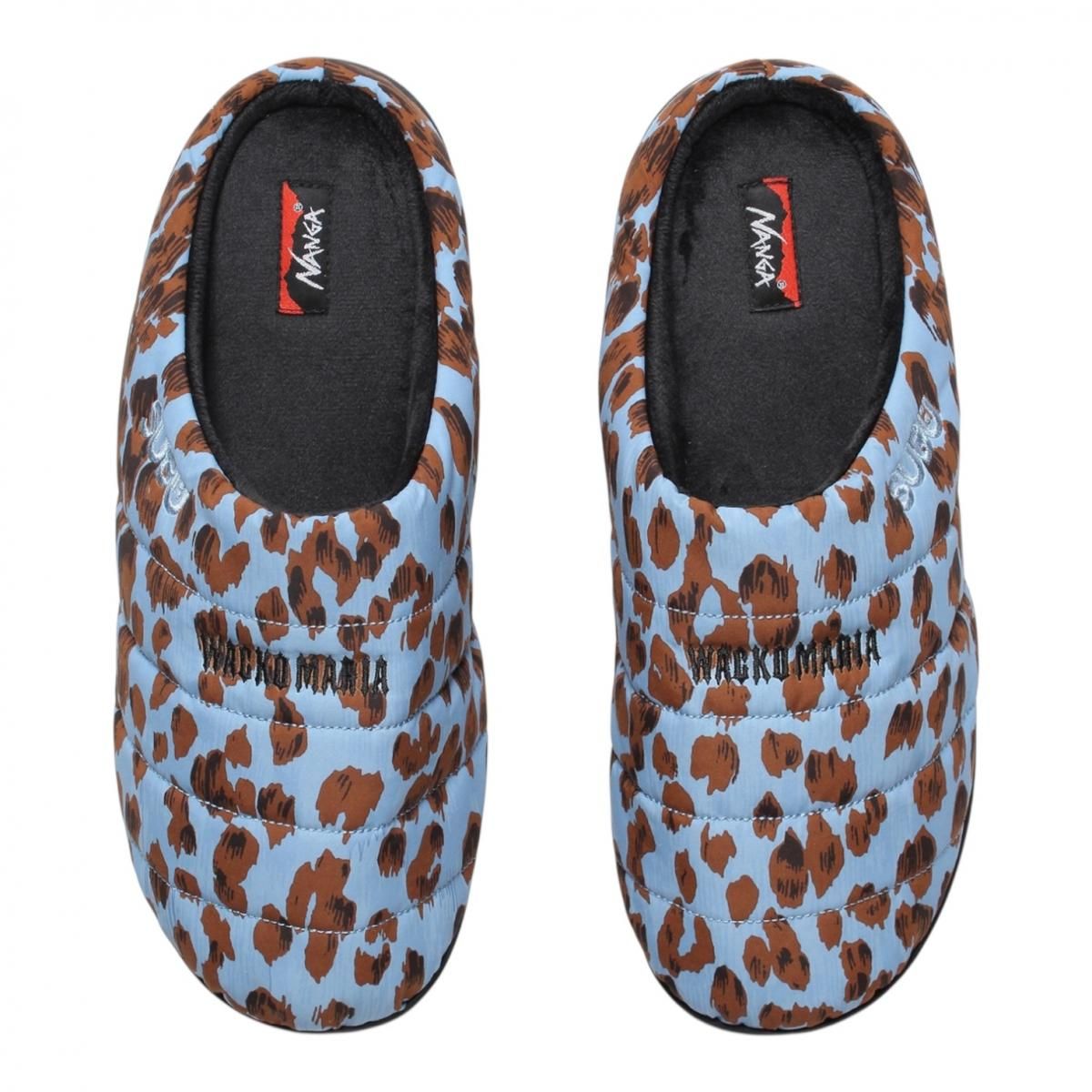 WACKOMARIA<BR> NANGASUBU / LEOPARD AURORA WINTER SANDAL (BLUE)