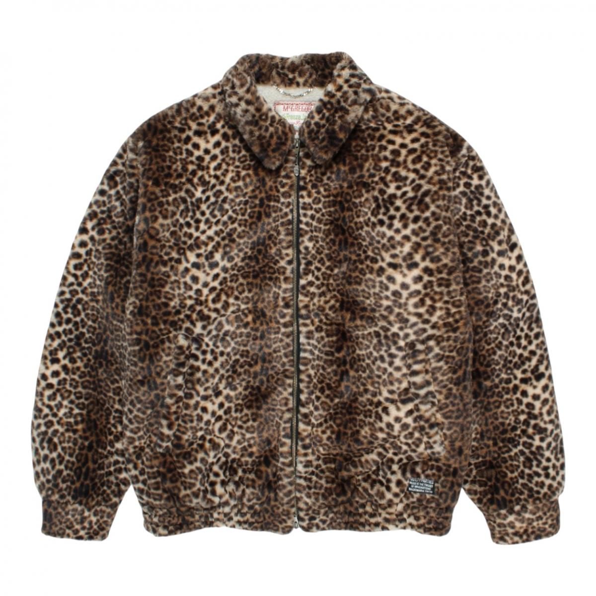 WACKOMARIA<BR> LEOPARD FUR ANTI-FREEZE JACKET