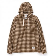 L/S PULLOVER HOODED SHIRTS FADED"ALAN"