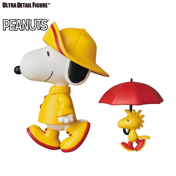 UDF PEANUTS シリーズ7 【RAIN COAT SNOOPY & WOODSTOCK】 - ベアブリックのお店 レア・シークレットあります  ** marotom TOY **