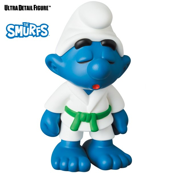 UDF THE SMURFS SERIES 1【SMURF JUDO】 - ベアブリックのお店 レア・シークレットあります ** marotom  TOY **