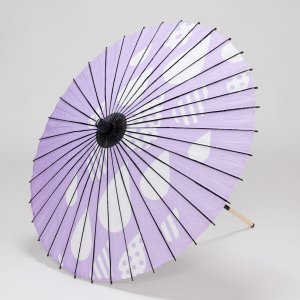 紙傘76cm しずく / 薄紫