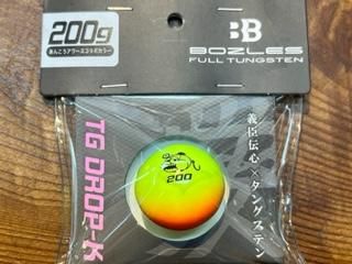 タイラバ　新品BOZLES TGドロップ　3個セット BOZLES×あんこうアワーズ】TG・ドロップ－K