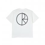 POLAR SKATE CO. Stroke Logo Tee - White 