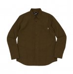 WHIMSY Plaid Cordura Nylon L/S Shirt - Brown
