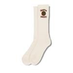 QUARTERSNACKS Ball Is Life Socks - Cream