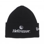 HELLRAZOR Trademark Logo Newera Cuff Beanie - Black