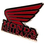 HELLRAZOR x HONDA Honda Hellrazor Wing Pin - Enamel on Silver Background