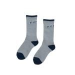 HELLRAZOR Arch Logo Sox - Grey/Navy