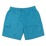 HELLRAZOR Ripstop Cargo Swim Shorts - Jade Blue