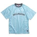 HELLRAZOR Arch Logo Football Jersey - Light Blue