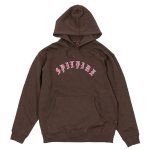 SPITFIRE Old E EMB Hoodie - Brown