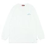 HELLRAZOR Trademark Logo L/S Shirt - White