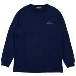 HELLRAZOR Trademark Logo L/S Shirt - Navy Blue