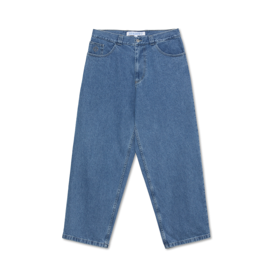 POLAR SKATE CO. Big Boy Jeans- Mid Blue - Waveystore POLAR SKATE CO. Big Boy Jeans- Mid Blue - Waveystore