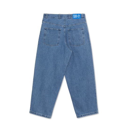 90s polo ralph デニム # bigboy tightbooth POLAR SKATE CO. Big Boy Jeans - Mid Blue - Waveystore