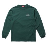 HELLRAZOR Trademark Logo L/S Shirt - Chrome Green