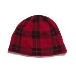 HELLRAZOR Check Beanie - Red/Black