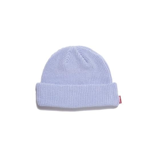 HELLRAZOR Solid Cotton Beanie - Light Blue - Waveystore