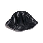 HELLRAZOR Faux Leather Custom Bell Hat - Black