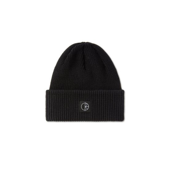 POLAR SKATE CO. Merino Beanie - Black - Waveystore