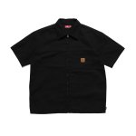 HELLRAZOR Duck Zip Shirt - Black
