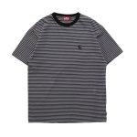 HELLRAZOR Mini Logo Striped Shirt  - Black / Chacoarl