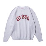 EVISEN Logo Jacquard Knit - Grey