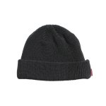 HELLRAZOR Solid Cotton Beanie - Charcoal Green