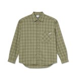 POLAR SKATE CO. Mitchell LS Shirt / Flannel - Green / Beige