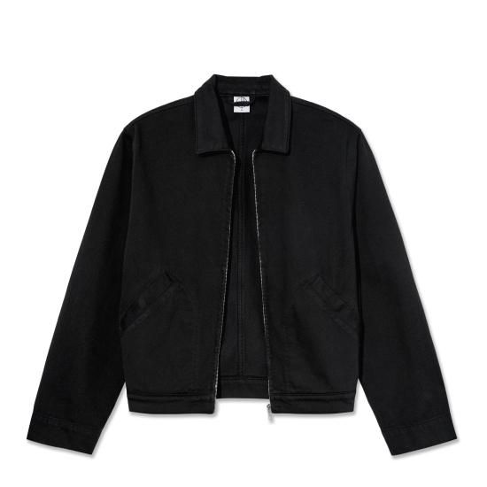ジャケット・アウター POLAR DANE JACKET TWILL BLACK Polar Twill Dane Jacket - Black | Flatspot