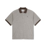 <img class='new_mark_img1' src='https://img.shop-pro.jp/img/new/icons5.gif' style='border:none;display:inline;margin:0px;padding:0px;width:auto;' />POLAR SKATE CO. Surf Polo Shirt / Illusion - Brown