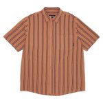 GX1000 Short Sleeve Button Down Shirt - Brown