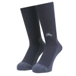<img class='new_mark_img1' src='https://img.shop-pro.jp/img/new/icons5.gif' style='border:none;display:inline;margin:0px;padding:0px;width:auto;' />WHIMSY  Emjay Socks - Gray/Black