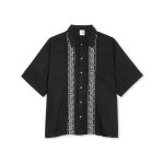 <img class='new_mark_img1' src='https://img.shop-pro.jp/img/new/icons5.gif' style='border:none;display:inline;margin:0px;padding:0px;width:auto;' />POLAR SKATE CO. Bowling Shirt Double P - Black