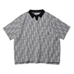 EVISEN Repetition Knit Polo Shirt - White