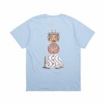 QUARTERSNACKS Medusa Snack Man Tee -Baby Blue