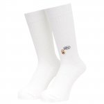 WHIMSY  Emjay Socks - White/Orange/Sky Blue