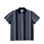 POLAR SKATE CO. Herring Bone Jacques Shirt - Blue