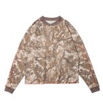 EVISEN Sushi Camo Henley Neck Thermal - Beige Camo