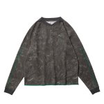 EVISEN Sushi Camo Henley Neck Thermal - Black Camo