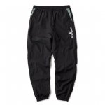 HELLRAZOR Trademark Logo Nylon Pants with Ventilation - Black