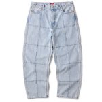 <img class='new_mark_img1' src='https://img.shop-pro.jp/img/new/icons5.gif' style='border:none;display:inline;margin:0px;padding:0px;width:auto;' />HELLRAZOR Block Baggie Denim - Wash Indigo