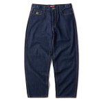 HELLRAZOR Baggie Denim Pants - One Wash Indigo