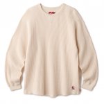 HELLRAZOR Waffle L/S Raglan Shirt - Natural