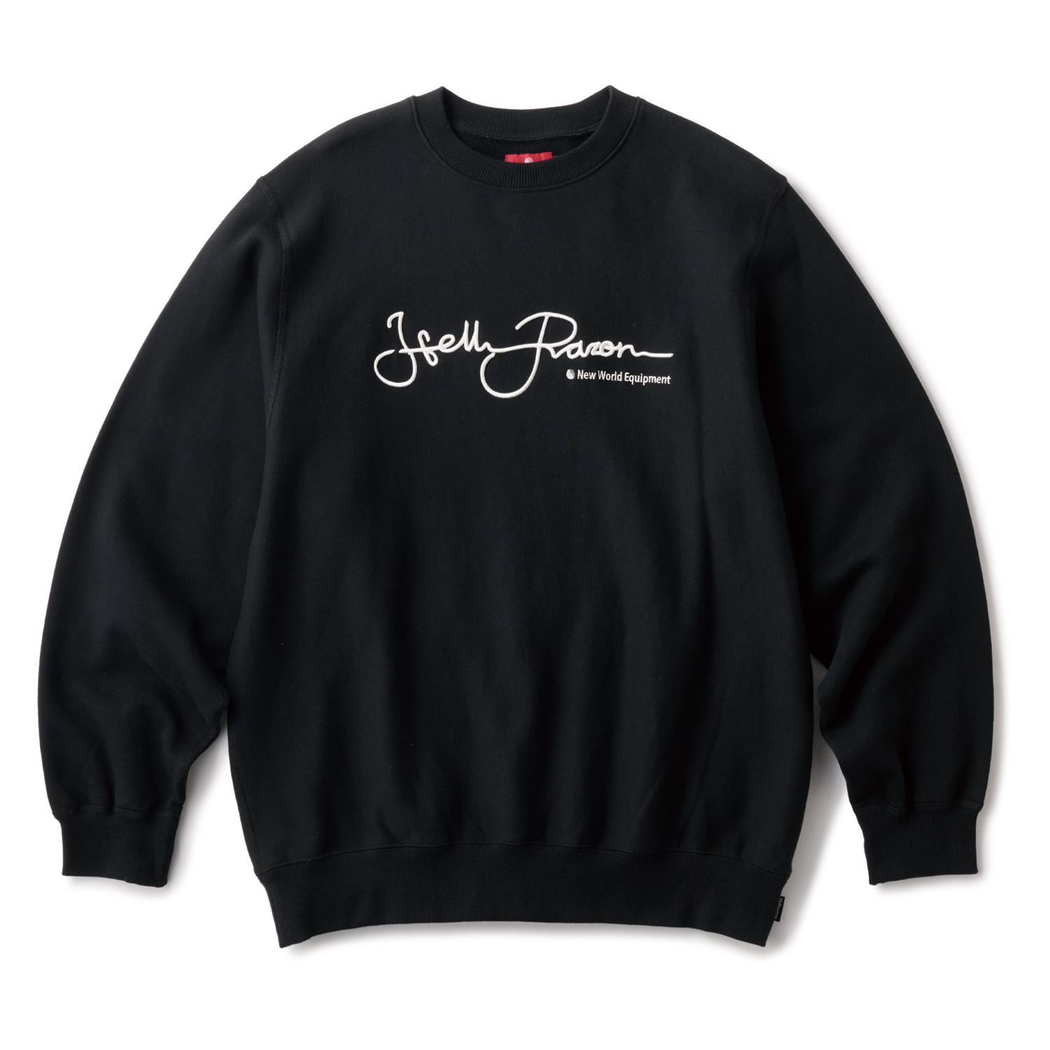 HELLRAZOR New World Equipment Crewneck - Black - Waveystore HELLRAZOR New World Equipment Crewneck - Black - Waveystore